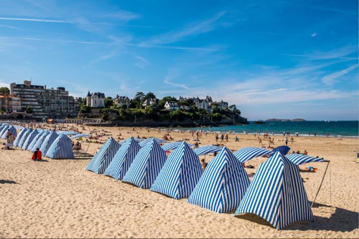 Dinard: Studio A 100 M De La Plage De L'Ecluse Zewnętrze zdjęcie